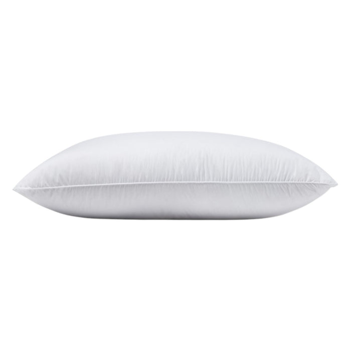 100% Cotton Lux Sateen Down Alternative Medium Hypoallergenic Queen Size Bed Pillow