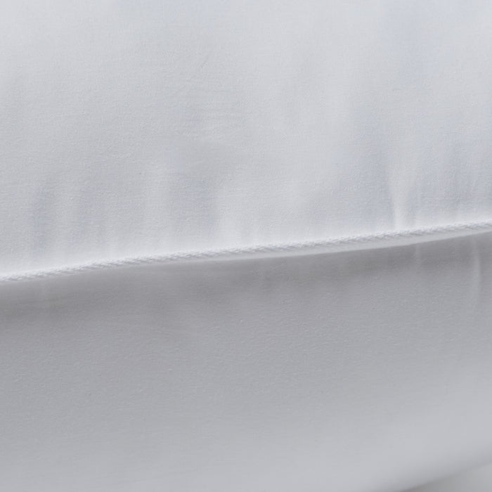 100% Cotton Lux Sateen Down Alternative Medium Hypoallergenic Queen Size Bed Pillow