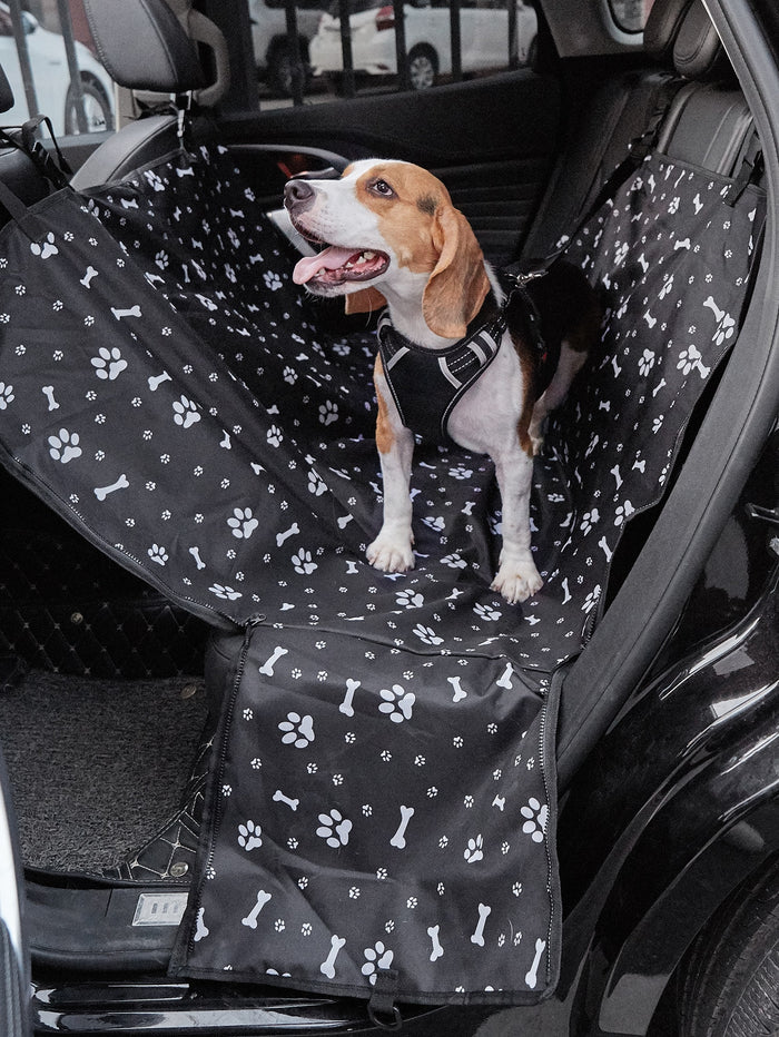 1pc Paw Print Pet Car Mat - SAFICCO