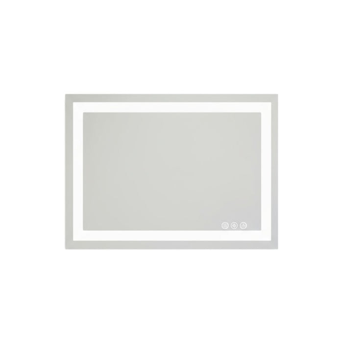 20" Clear Lighted Frameless Bathroom Vanity Mirror