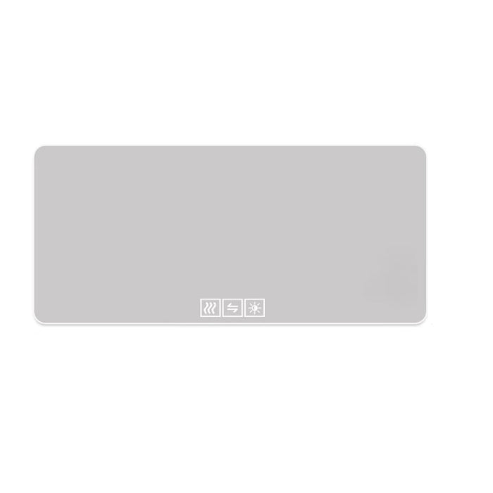 24" Lighted Frameless Anti Fog Bathroom Vanity Mirror