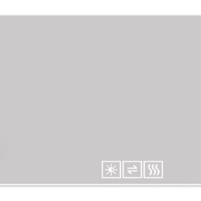 28" Lighted Frameless Anti Fog Bathroom Vanity Mirror