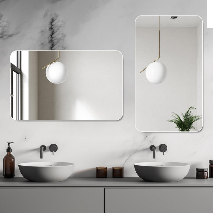 30" Frameless Bathroom Vanity Mirror