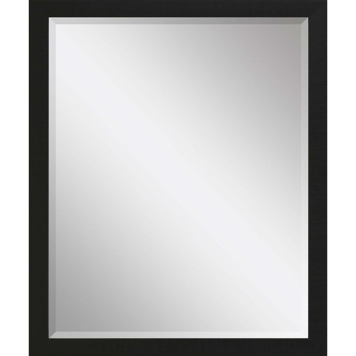 31" Black Framed Accent Mirror