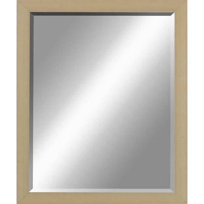 31" Silver Wood Accent Mirror