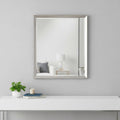 32" Silver Framed Accent Mirror