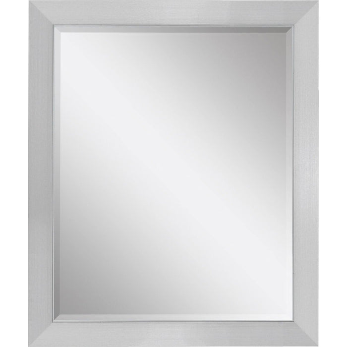 34" Silver Framed Accent Mirror