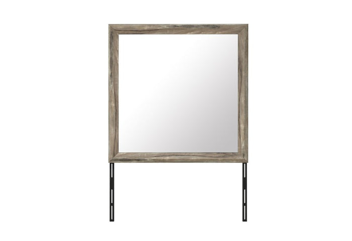 39" Brown Wood Dresser Mount Framed