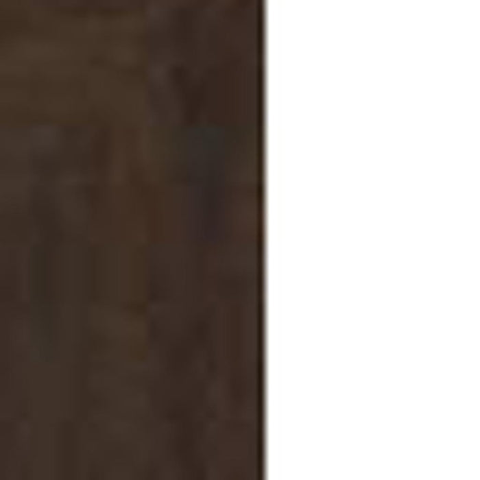 39" Dark Brown Framed Accent Mirror