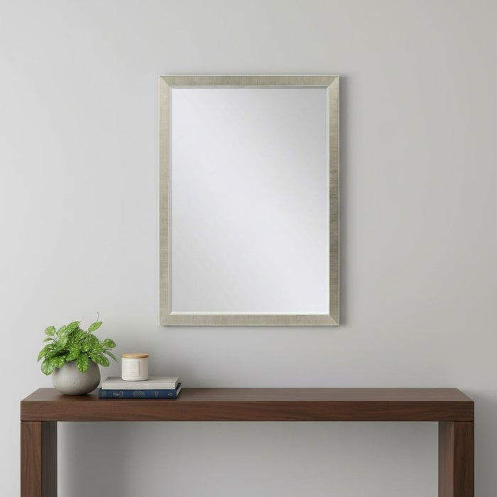 39" Gold Accent Mirror