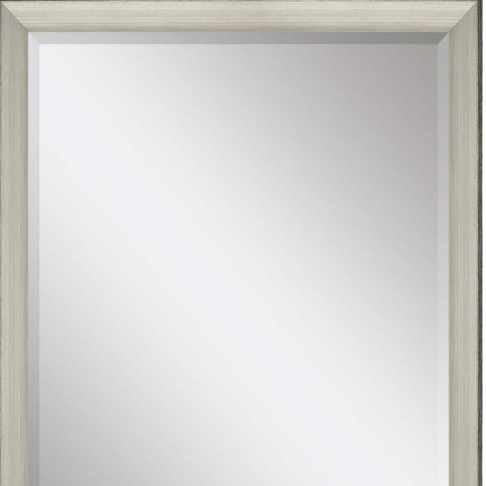 40" Silver Framed Accent Mirror