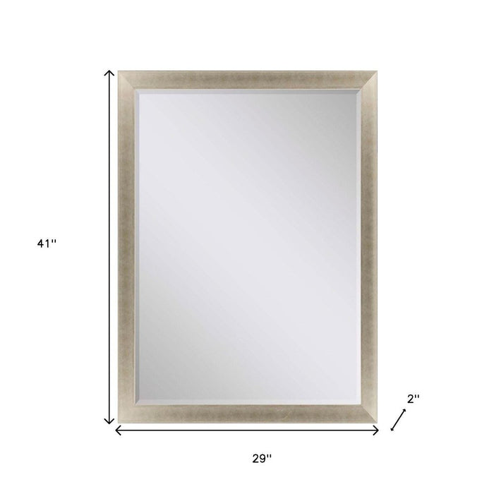 41" Gold Accent Mirror