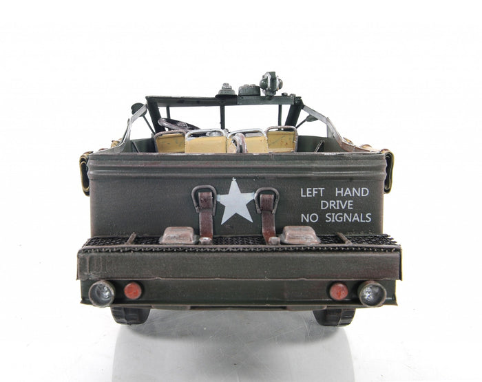 6" Green Metal Hand Painted Model Car