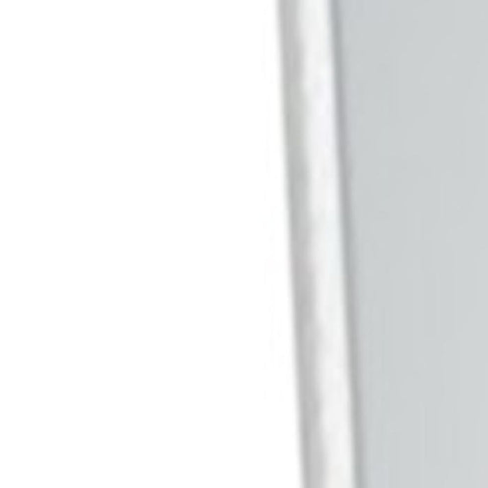 64" Silver Metal Wall Mounted And Freestanding Framed Accent Mirror