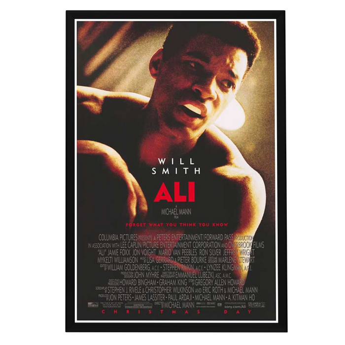"Ali" (2001) Framed Movie Poster