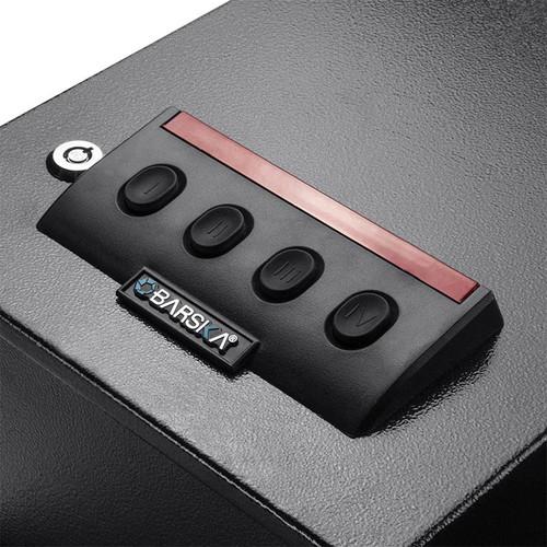 Handgun And Pistol Safes - Barska AX12432 Quick Access Keypad Pistol Safe
