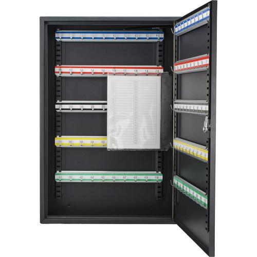 Key Cabinets - Barska CB12964 100 Key Cabinet Adjustable Lock Box With Key Lock Black