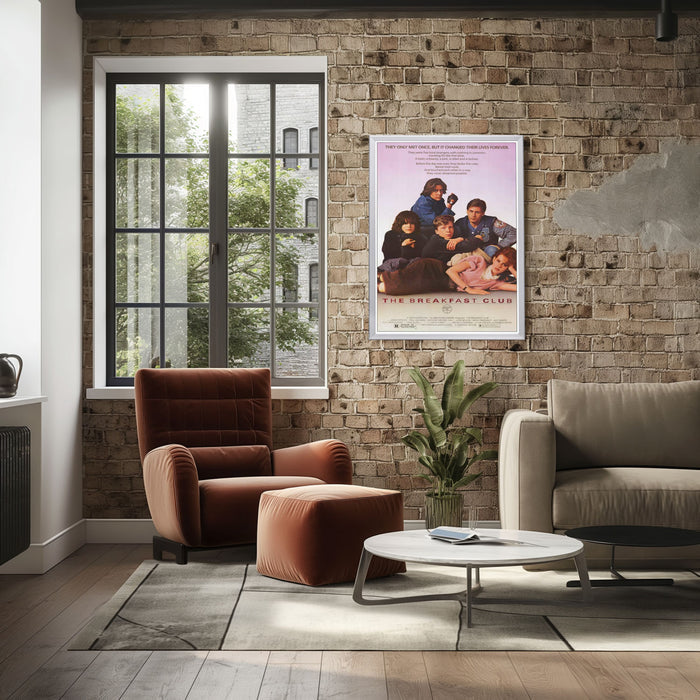 "Breakfast Club" (1985) Framed Movie Poster
