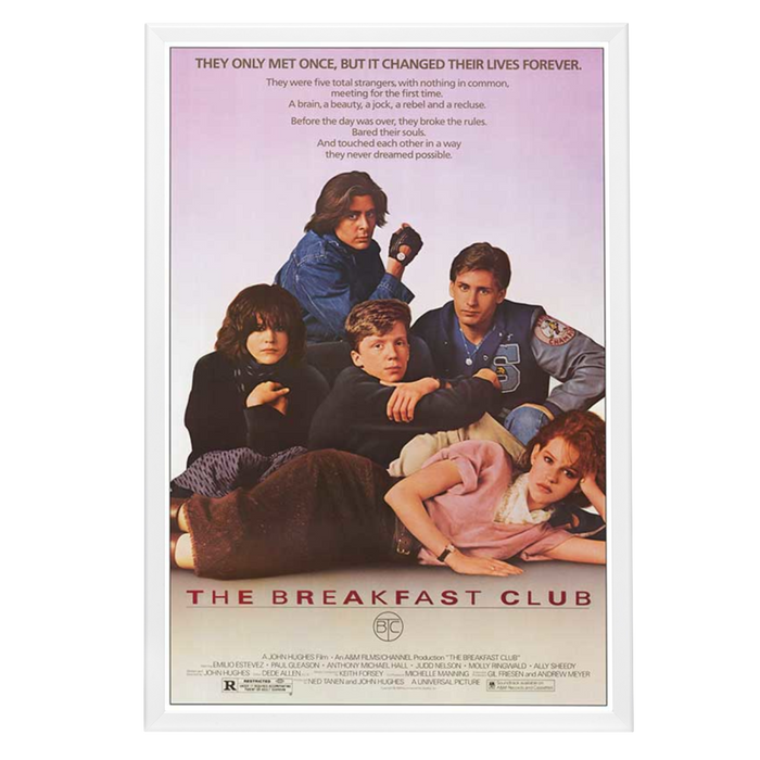 "Breakfast Club" (1985) Framed Movie Poster