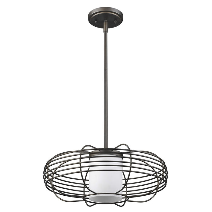 Bronze Crystal Dimmable Ceiling Light With Copper Shades