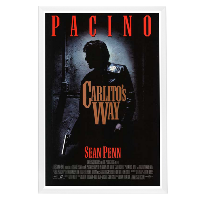 "Carlito's Way" (1993) Framed Movie Poster