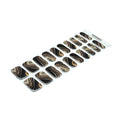 Clear Jelly Stamper Gel-ly Wraps - Metallic Swirl Pattern (203)