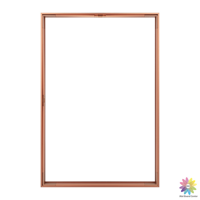 Clearance 12x18 Aluminum Floating Frame Rose Gold (6 Pcs Per Box)