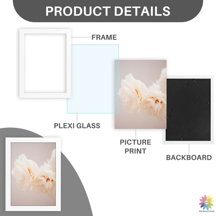 Clearance A4 Picture Frame with Plexiglass (24 Pcs Per Box)