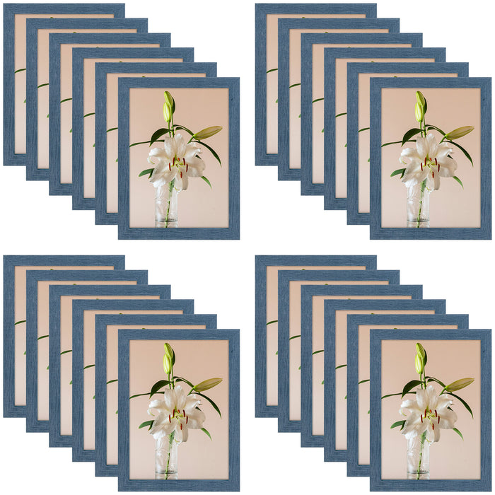 Clearance A4 Picture Frame with Plexiglass (24 Pcs Per Box) Blue