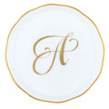 COASTER WITH MONOGRAM- A