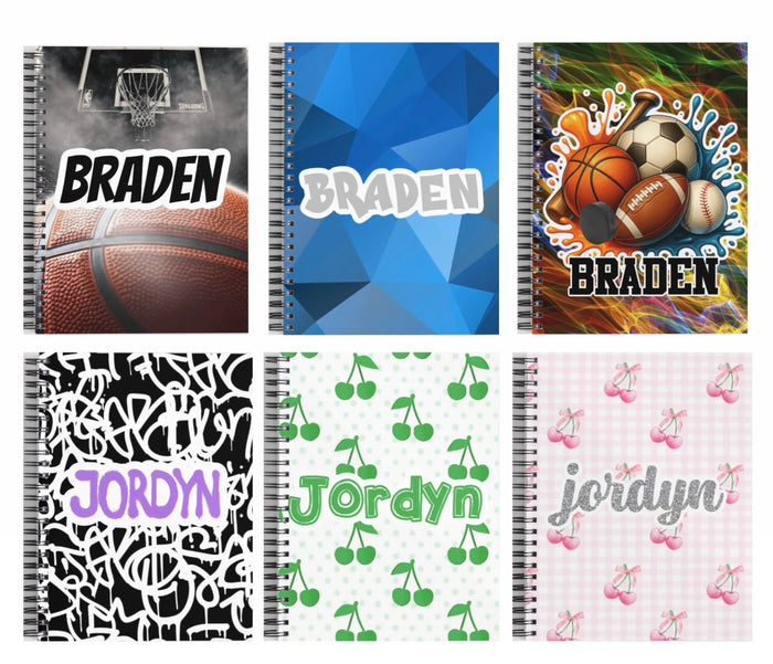 Custom Notebook - Patterns by Create'd