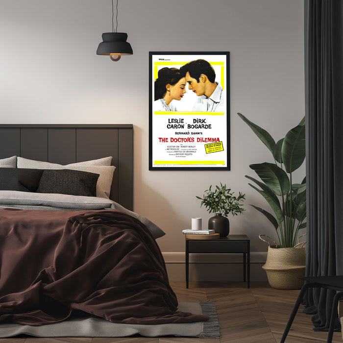 "Doctor's Dilemma" (1958) Framed Movie Poster