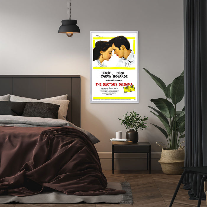 "Doctor's Dilemma" (1958) Framed Movie Poster