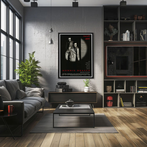"Donnie Brasco" (1997) Framed Movie Poster