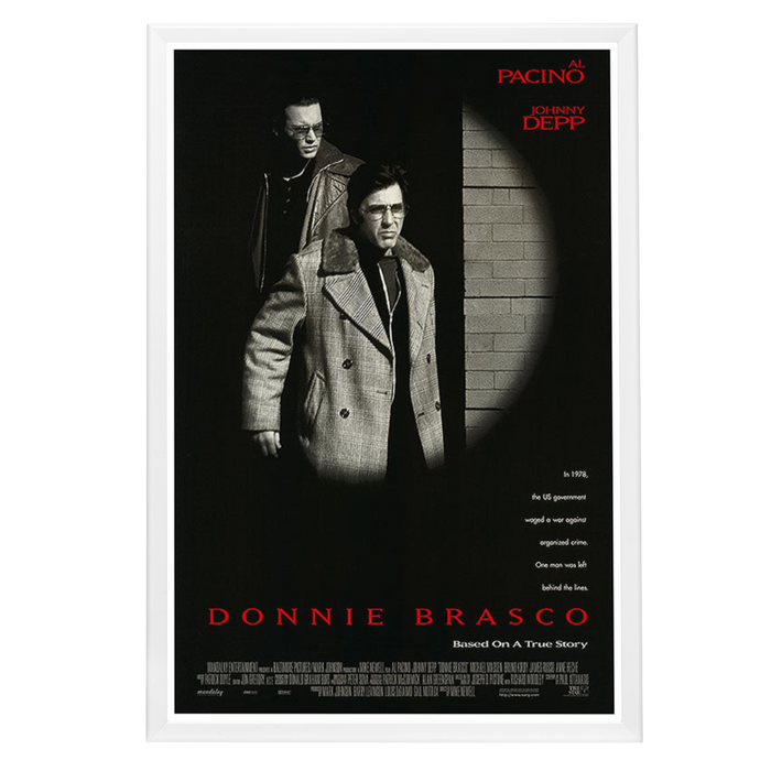 "Donnie Brasco" (1997) Framed Movie Poster