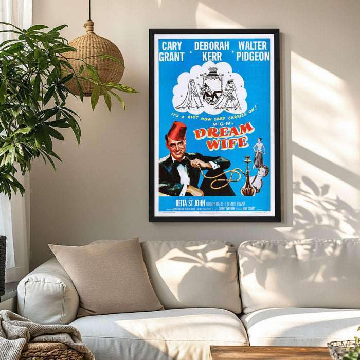 "Dream Wife" (1953) Framed Movie Poster