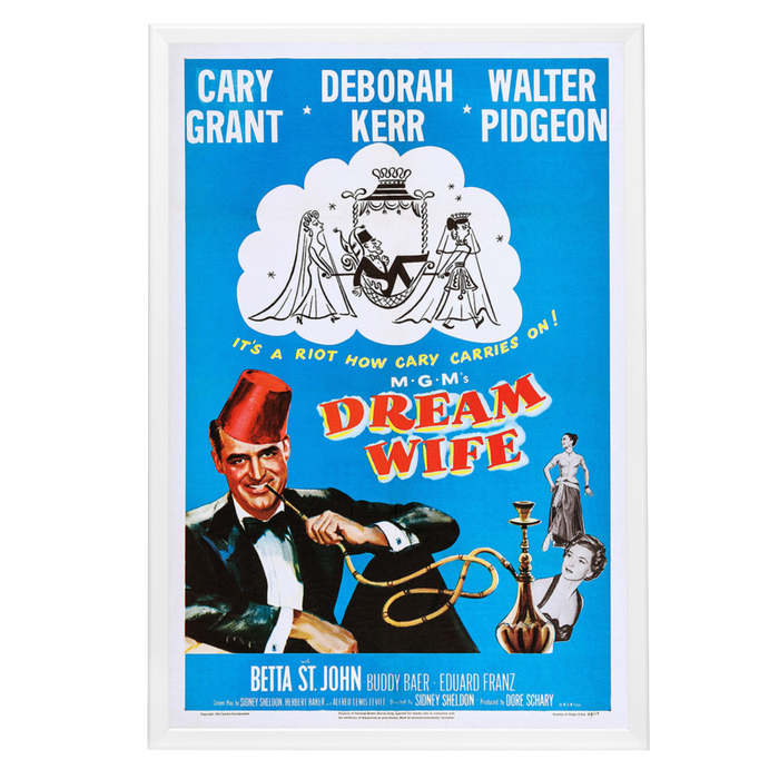 "Dream Wife" (1953) Framed Movie Poster