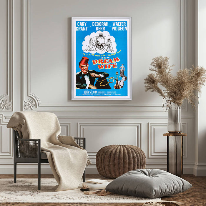 "Dream Wife" (1953) Framed Movie Poster