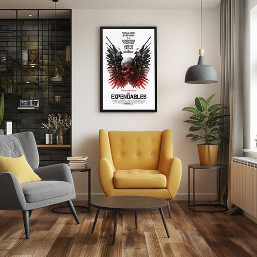 "Expendables" (2010) Framed Movie Poster