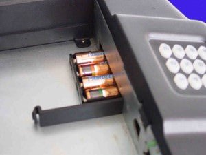 FireKing EX0915 Executive Handgun Safe Battery Compartment