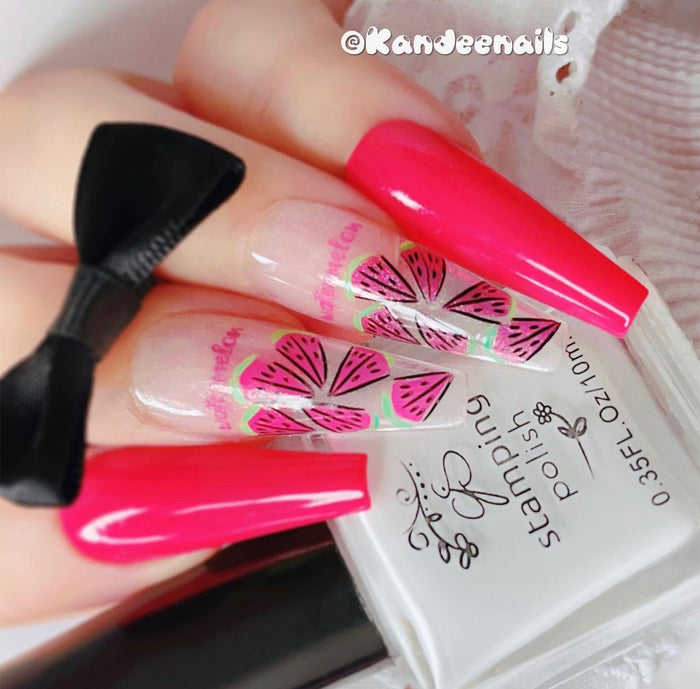 Fruit Cocktail Collection - So Juicy! (CjS-209) Etched Nail Art Stamping Plate