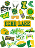 Green/Yellow Boy Sticker Sheet