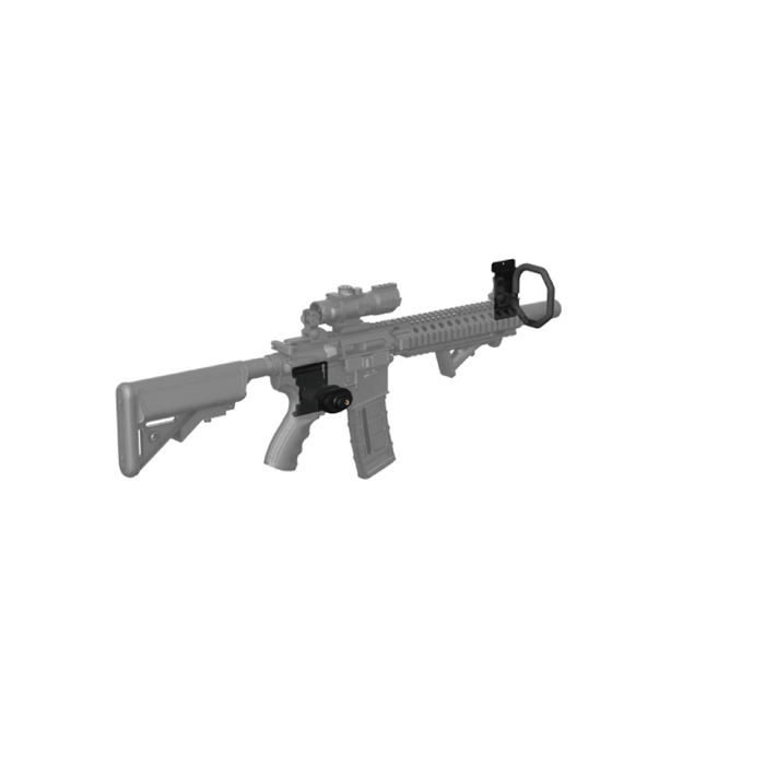 Hold Up Displays Locking Firearm Display HD71