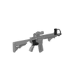 Hold Up Displays Locking Firearm Display HD71