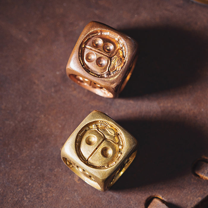 Lucky Ladybug Dice Rounded Corners