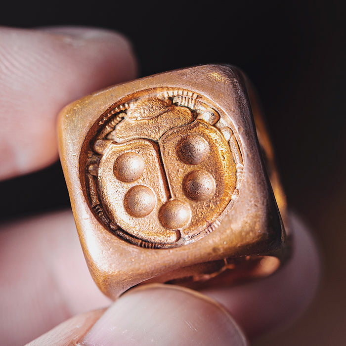 Lucky Ladybug Dice Rounded Corners