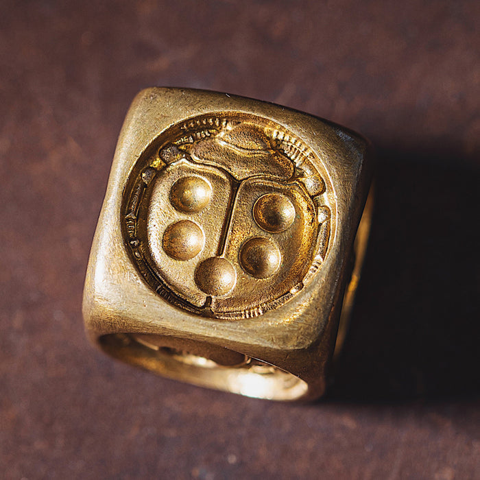Lucky Ladybug Dice Rounded Corners
