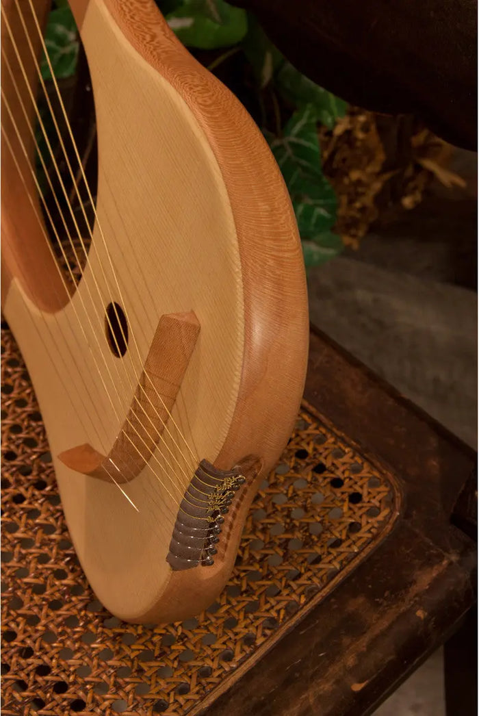 Lyre Harp, 10 String, Lacewood Lyres Mid-East
