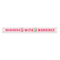 Mahjong With Mahgirls Skinny Sign