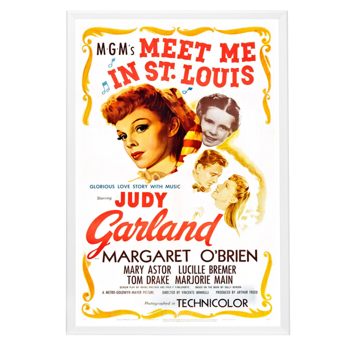 "Meet Me In St. Louis" (1944) Framed Movie Poster